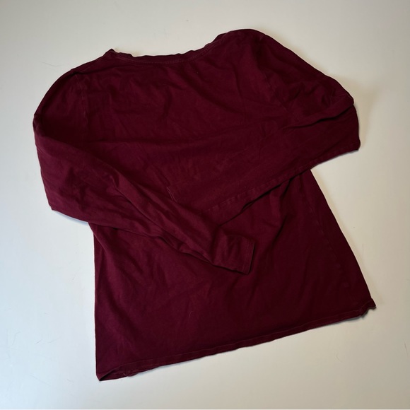 🩷CALVIN KLEIN BODY FITTING LIGHTWEIGHT LONG SLEEVE SCOOP NECK TOP SIZE SMALL - Picture 7 of 7